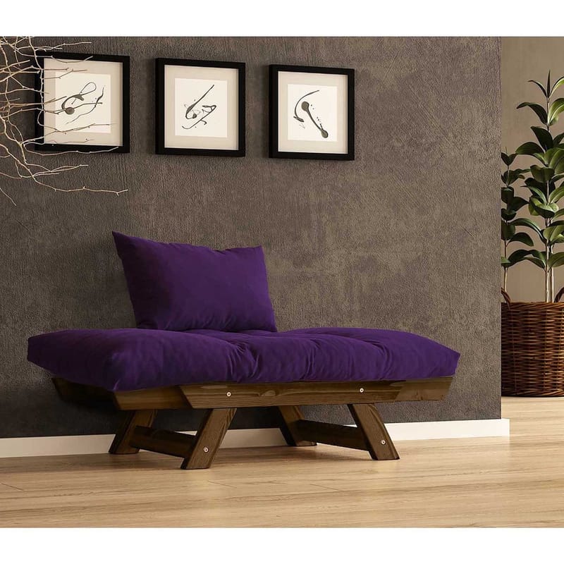 Zylar 2-sits Bäddsoffa - Lila - Möbler - Vardagsrum - Bäddsoffor - 2-sits bäddsoffa