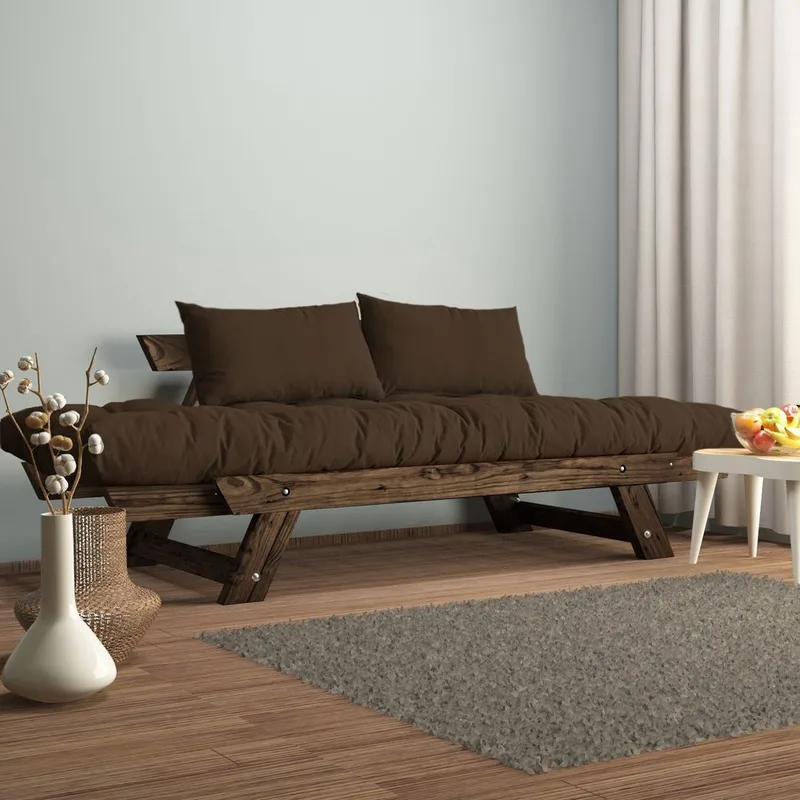 Zylar 2-sits Bäddsoffa - Mörkbrun - Möbler - Vardagsrum - Bäddsoffor - 2-sits bäddsoffa