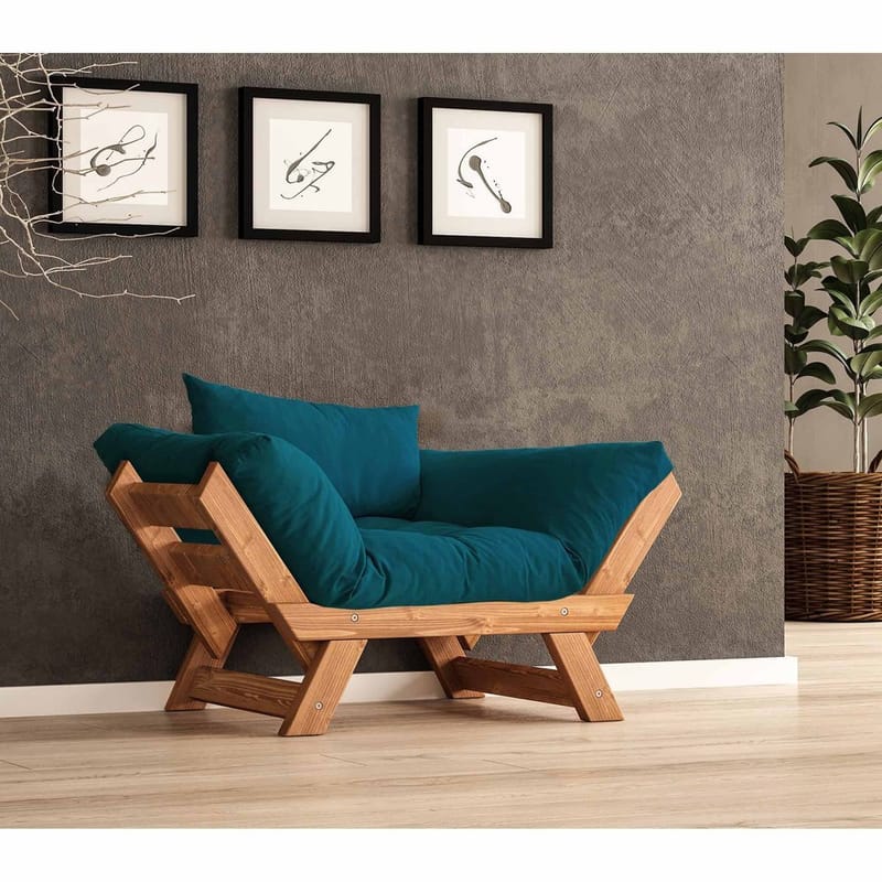Zylar 2-sits Bäddsoffa - Mörkgrön - Möbler - Vardagsrum - Bäddsoffor - 2-sits bäddsoffa