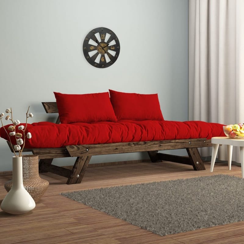 Zylar 2-sits Bäddsoffa - Röd - Möbler - Vardagsrum - Bäddsoffor - 2-sits bäddsoffa