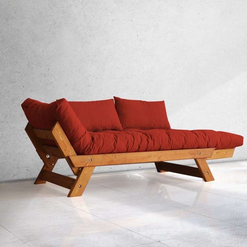 Zylar 2-sits Bäddsoffa - Röd - Möbler - Vardagsrum - Bäddsoffor - 2-sits bäddsoffa