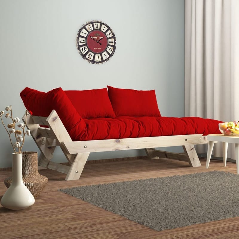 Zylar 2-sits Bäddsoffa - Röd - Möbler - Vardagsrum - Bäddsoffor - 2-sits bäddsoffa
