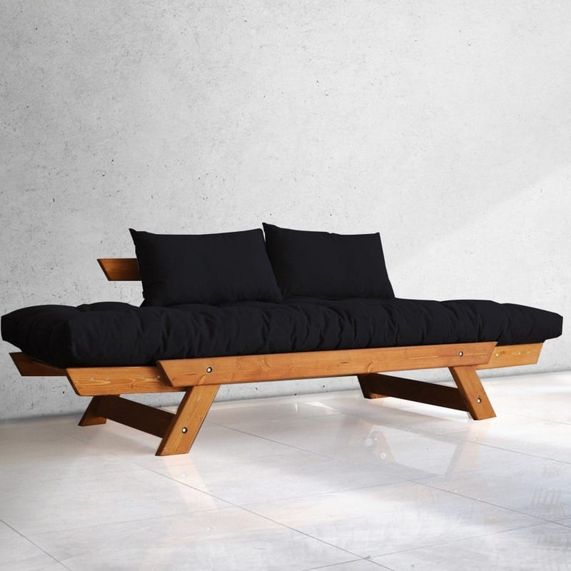 Zylar 2-sits Bäddsoffa - Svart - Möbler - Vardagsrum - Bäddsoffor - 2-sits bäddsoffa