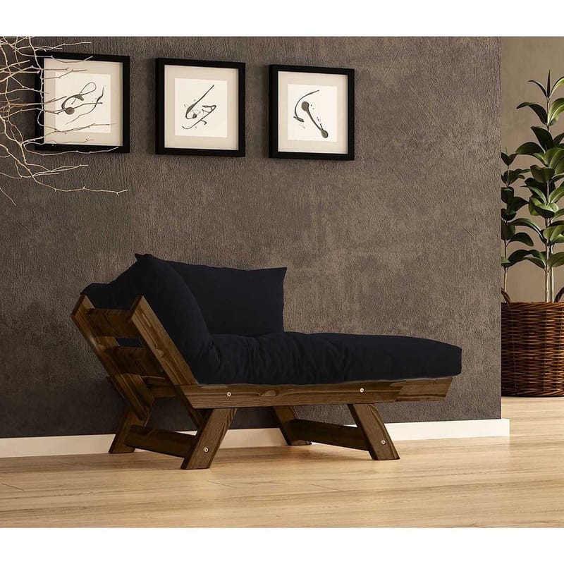 Zylar 2-sits Bäddsoffa - Svart - Möbler - Vardagsrum - Bäddsoffor - 2-sits bäddsoffa