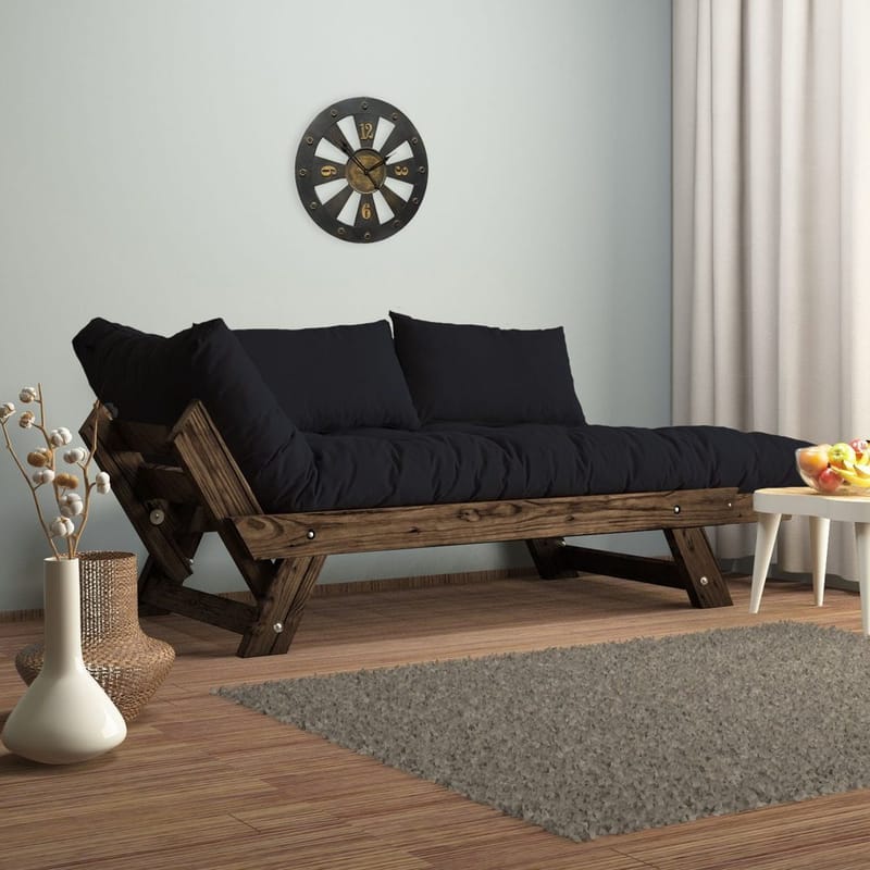 Zylar 2-sits Bäddsoffa - Svart - Möbler - Vardagsrum - Bäddsoffor - 2-sits bäddsoffa