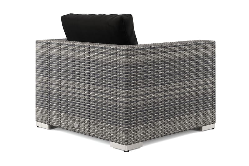 Bahamas Loungefåtölj utomhus i konstrotting - Grå - Utemöbler - Utestolar & fåtöljer - Utefåtöljer & loungefåtöljer