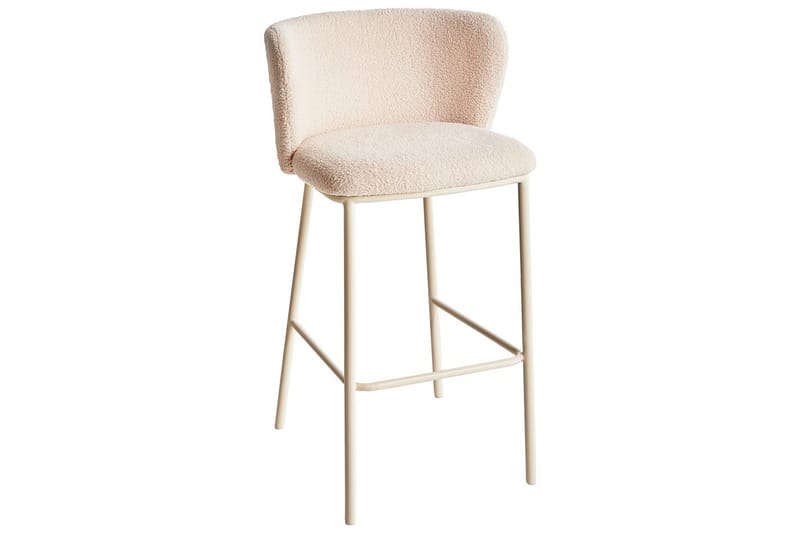 Barstol Mina II set om 2 Beige - Beige - Utemöbler - Utestolar & fåtöljer - Barstol utomhus