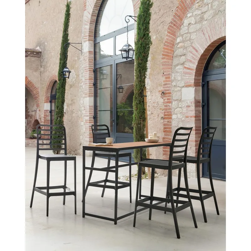 Barstol Seceda 4-pack - Utemöbler - Utestolar & fåtöljer - Barstol utomhus