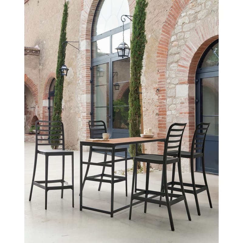 Barstol Seceda 4-pack - Utemöbler - Utestolar & fåtöljer - Barstol utomhus