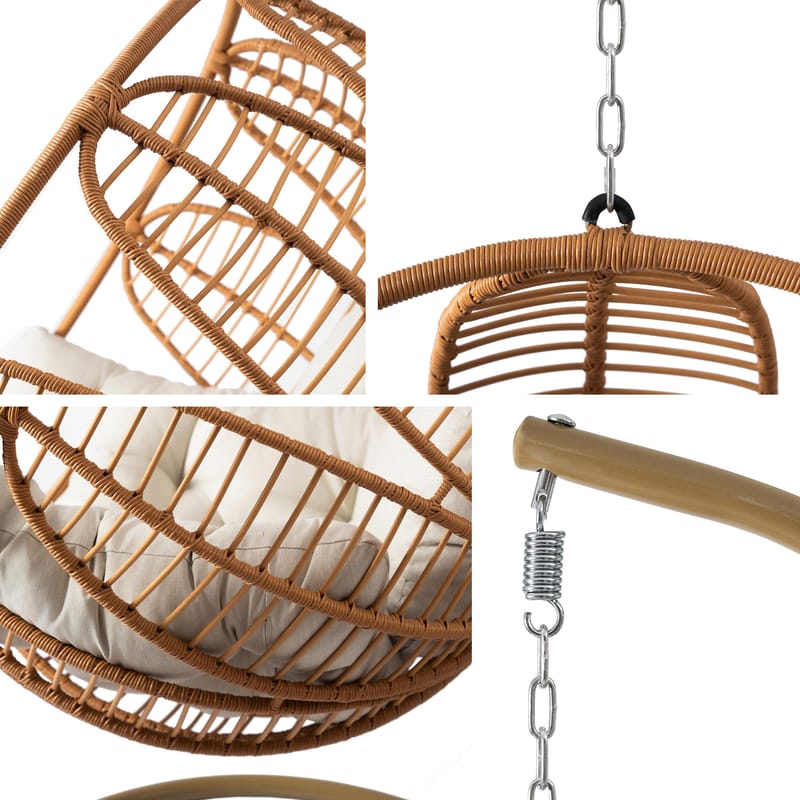 Bravion Hängstol utomhus - beige - Utemöbler - Utestolar & fåtöljer - Hängstol