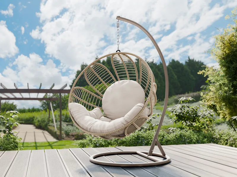 Bravion Hängstol utomhus - beige - Utemöbler - Utestolar & fåtöljer - Hängstol