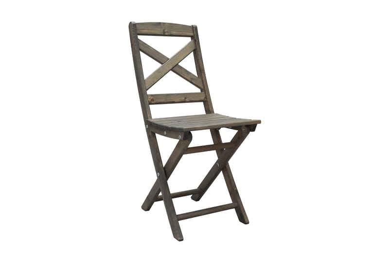 Edilma Klappstol Utomhus - Grå - Utemöbler - Utestolar & fåtöljer - Cafestolar