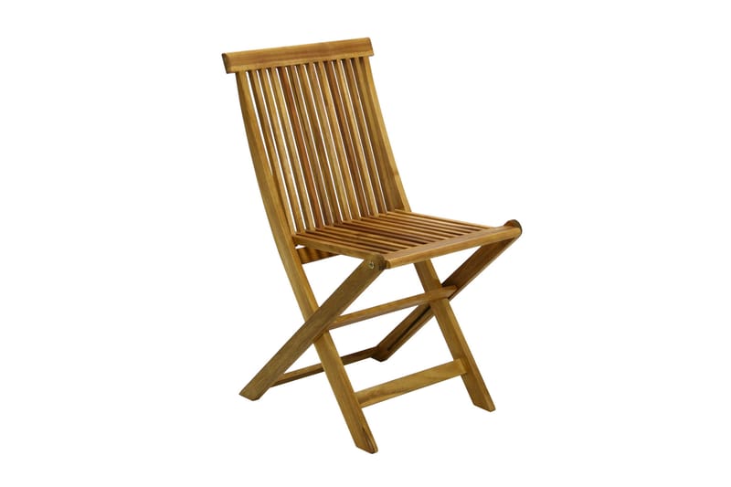Stol FINLAY 45x57xH86cm trä: Akacia - Balkongstolar - Cafestolar