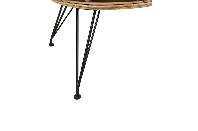 Carman Utefåtölj - Natural/Svart/Beige - Utemöbler - Utestolar & fåtöljer - Utefåtöljer & loungefåtöljer