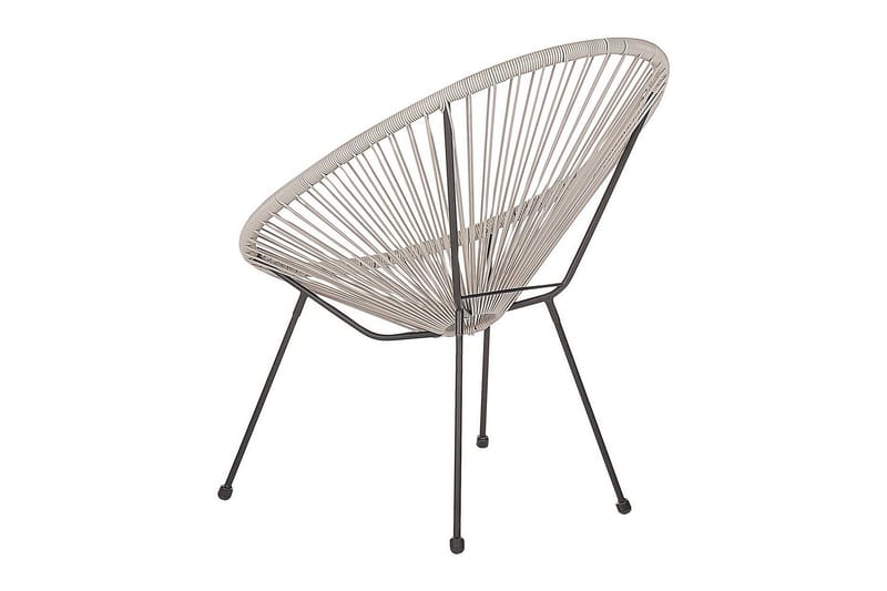 Cayaco Utefåtölj - Grå/Svart - Utemöbler - Utestolar & fåtöljer - Utefåtöljer & loungefåtöljer