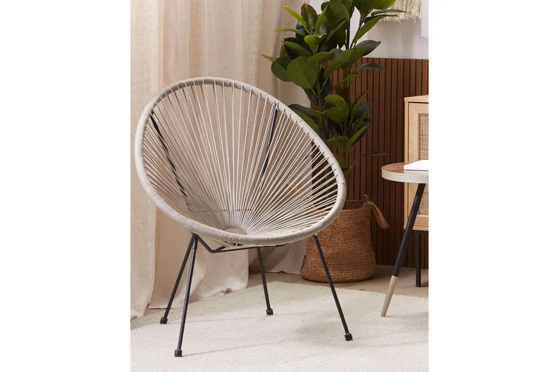 Cayaco Utefåtölj - Grå/Svart - Utemöbler - Utestolar & fåtöljer - Utefåtöljer & loungefåtöljer