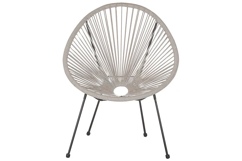 Cayaco Utefåtölj - Grå/Svart - Utemöbler - Utestolar & fåtöljer - Utefåtöljer & loungefåtöljer