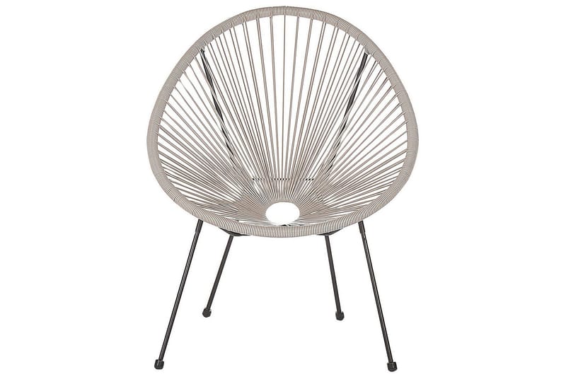 Cayaco Utefåtölj - Grå/Svart - Utemöbler - Utestolar & fåtöljer - Utefåtöljer & loungefåtöljer