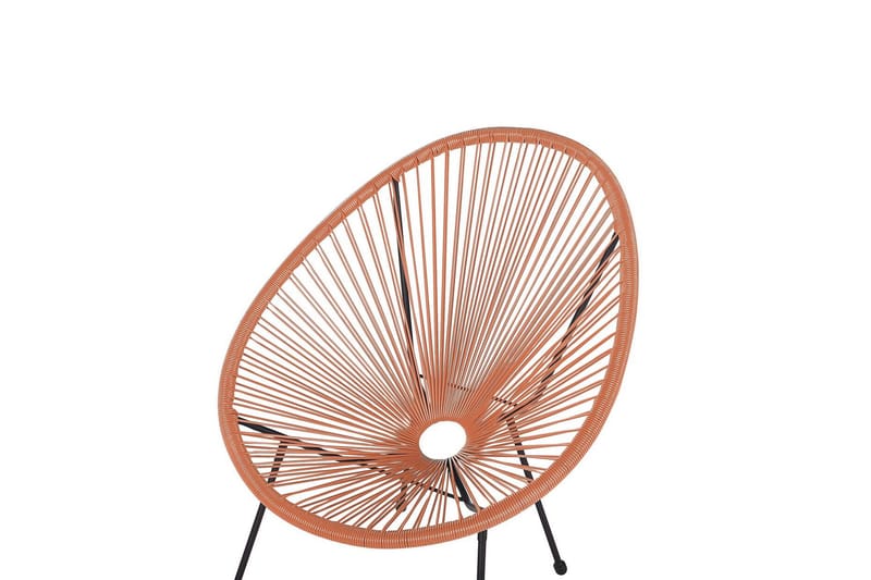 Cayaco Utefåtölj - Orange/Svart - Utemöbler - Utestolar & fåtöljer - Utefåtöljer & loungefåtöljer