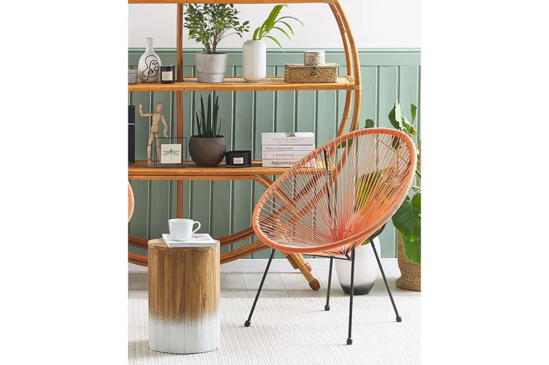 Cayaco Utefåtölj - Orange/Svart - Utemöbler - Utestolar & fåtöljer - Utefåtöljer & loungefåtöljer