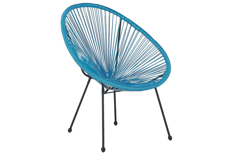 Cayaco Utefåtölj - Svart/Blå - Utemöbler - Utestolar & fåtöljer - Utefåtöljer & loungefåtöljer