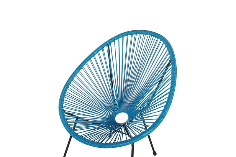 Cayaco Utefåtölj - Svart/Blå - Utemöbler - Utestolar & fåtöljer - Utefåtöljer & loungefåtöljer