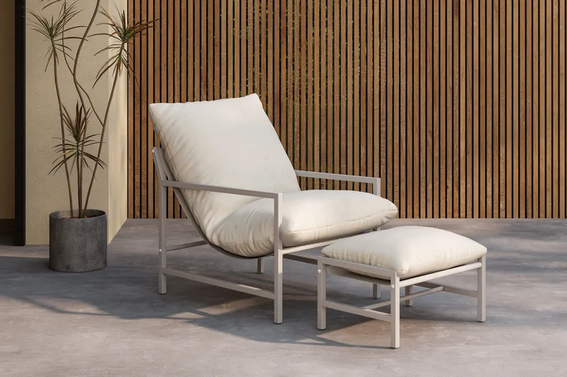 Corso Utefåtölj - Beige - Utemöbler - Utestolar & fåtöljer - Utefåtöljer & loungefåtöljer