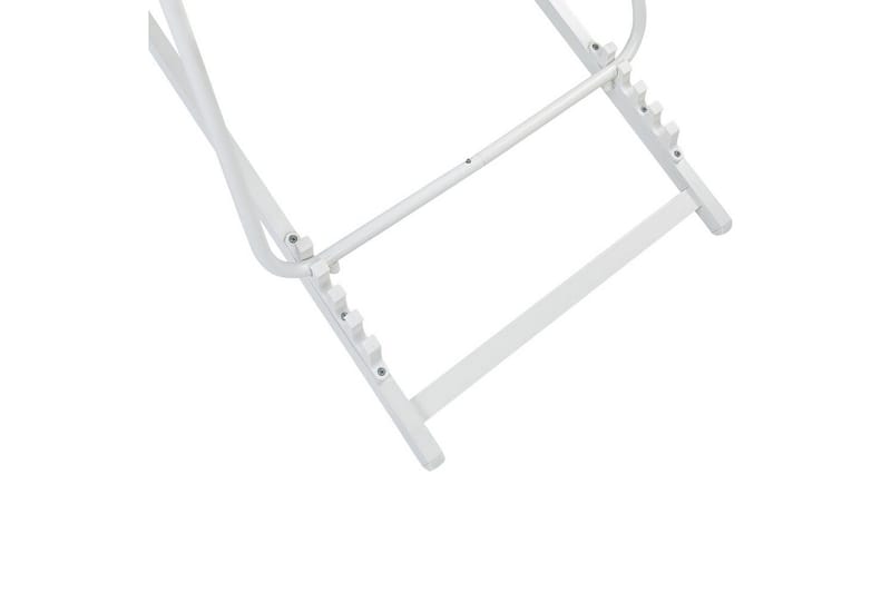 Däckstol hopfällbar Locri II - Beige, vit - Utemöbler - Utestolar & fåtöljer - Solstol