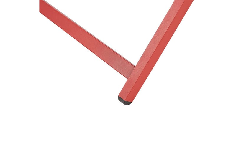 Däckstol hopfällbar Locri II - Röd - Utemöbler - Utestolar & fåtöljer - Solstol