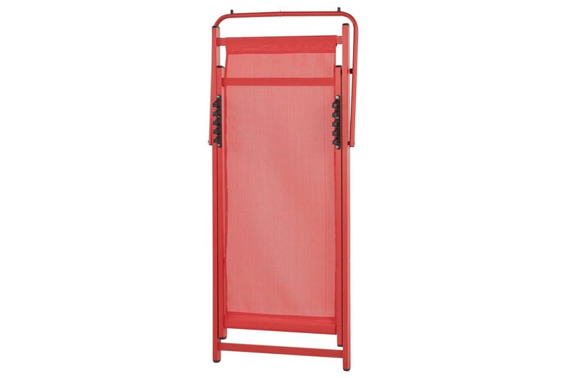 Däckstol hopfällbar Locri II - Röd - Utemöbler - Utestolar & fåtöljer - Solstol