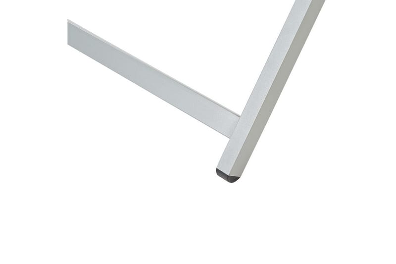 Däckstol hopfällbar Locri II - Vit, Grå - Utemöbler - Utestolar & fåtöljer - Solstol