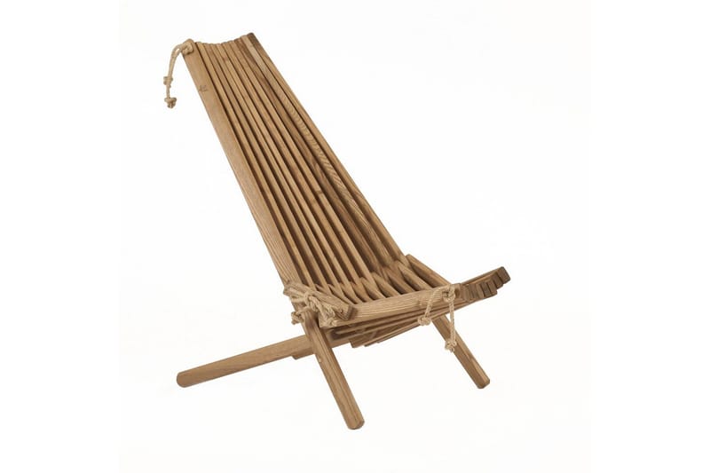 Ecochair EcoFurn Ask Brun Oljad - Ask Brun Oljad - Utemöbler - Utestolar & fåtöljer - Utefåtöljer & loungefåtöljer