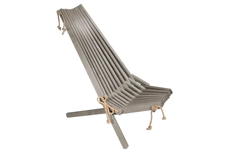 Ecochair EcoFurn Björk Grå Oljad - Björk Grå Oljad - Utemöbler - Utestolar & fåtöljer - Utefåtöljer & loungefåtöljer