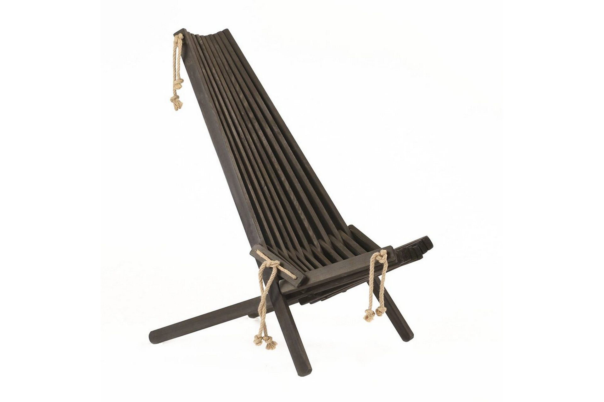 ecochair ecofurn furu svart oljad - furu svart oljad