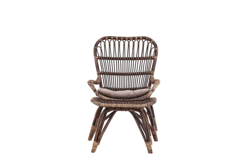 Ella Utefåtölj - Mörk Valnöt - Utemöbler - Utestolar & fåtöljer - Utefåtöljer & loungefåtöljer