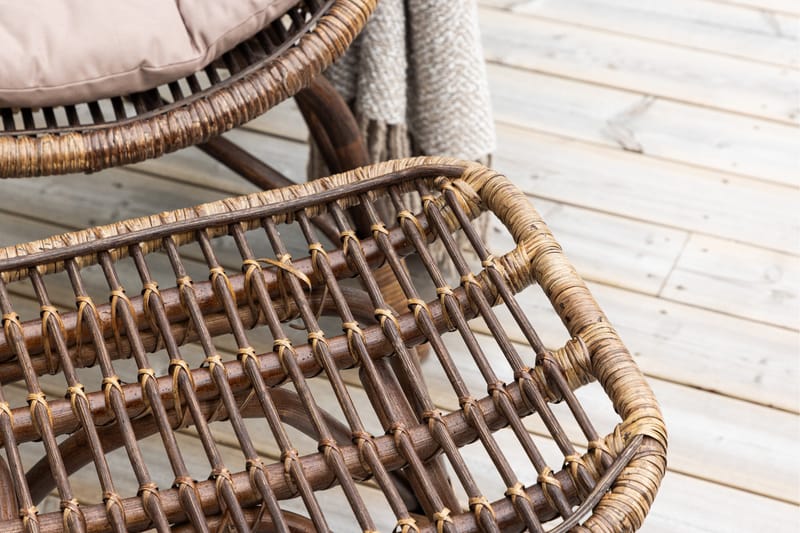 Ella Utefåtölj - Mörk Valnöt - Utemöbler - Utestolar & fåtöljer - Utefåtöljer & loungefåtöljer