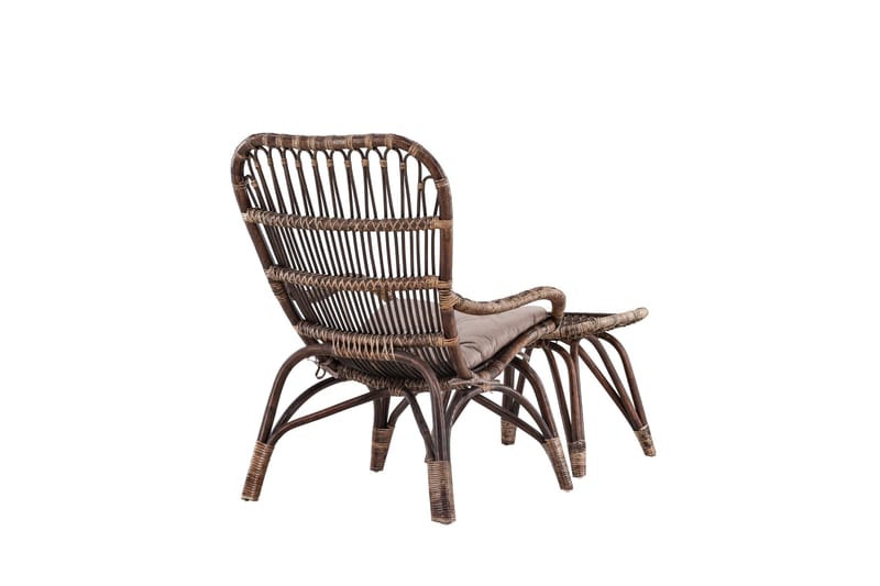 Ella Utefåtölj - Mörk Valnöt - Utemöbler - Utestolar & fåtöljer - Utefåtöljer & loungefåtöljer