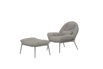 Fåtölj Cala Utomhus - beige - Utemöbler - Utestolar & fåtöljer - Utefåtöljer & loungefåtöljer