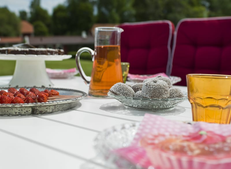 Fåtölj Hillerstorp Herrgård - Vit - Utemöbler - Utestolar & fåtöljer - Utefåtöljer & loungefåtöljer