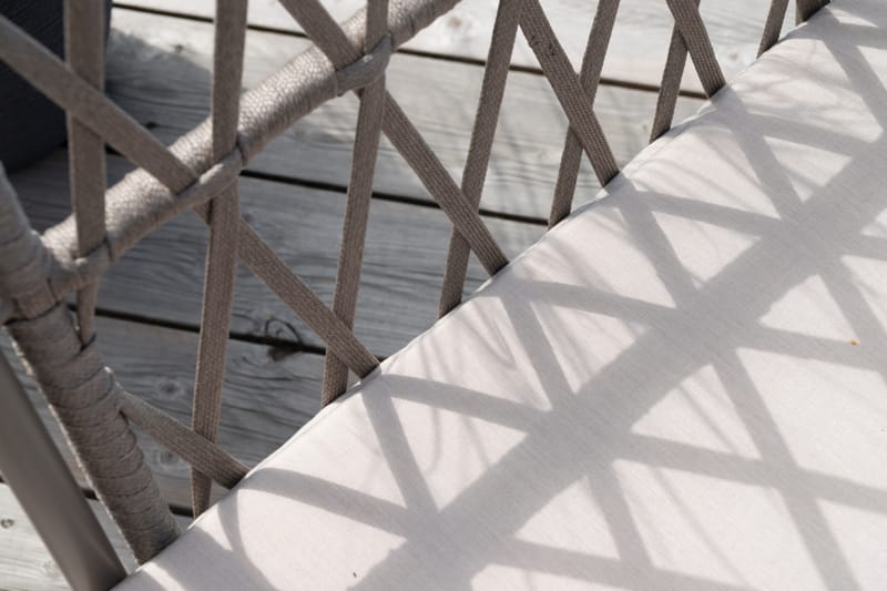 Fåtölj Hillerstorp Jet Set Lounge - Beige - Utemöbler - Utestolar & fåtöljer - Utefåtöljer & loungefåtöljer