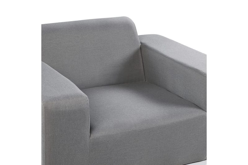 Fåtölj set om 2 Rovigo - Grå, vit - Utemöbler - Utestolar & fåtöljer - Utefåtöljer & loungefåtöljer