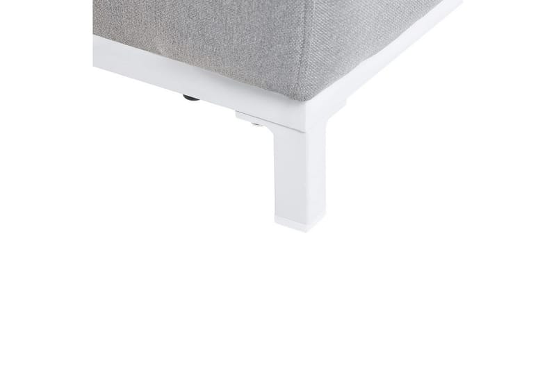 Fåtölj set om 2 Rovigo - Ljusgrå, vit - Utemöbler - Utestolar & fåtöljer - Utefåtöljer & loungefåtöljer