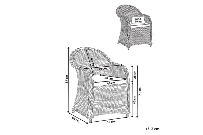 Fåtölj Susua Ii - Utemöbler - Utestolar & fåtöljer - Utefåtöljer & loungefåtöljer