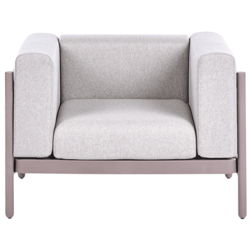 Fåtölj utomhus Ferretti - Grå/Beige - Utemöbler - Utestolar & fåtöljer - Utefåtöljer & loungefåtöljer