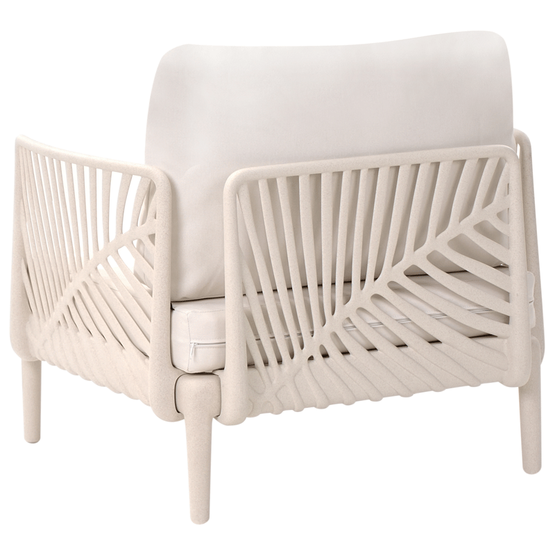 Fåtölj utomhus Saturnia - Beige - Utemöbler - Utestolar & fåtöljer - Utefåtöljer & loungefåtöljer