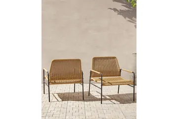 Fåtölj Prasimo set om 2 - Utemöbler - Utestolar & fåtöljer - Utefåtöljer & loungefåtöljer