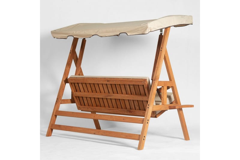 Fenvia Hängstol Utomhus 166x180 cm - Cremevit - Utemöbler - Utestolar & fåtöljer - Hängstol