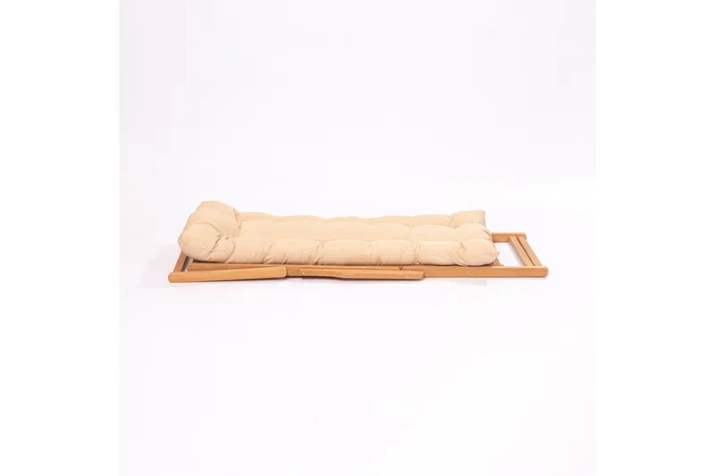 Gardellis Solstol 40x40 cm - Brun/Cream - Utemöbler - Utestolar & fåtöljer - Solstol