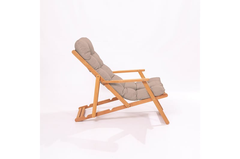 Gardellis Solstol 58x49 cm - Brun/Natur - Utemöbler - Utestolar & fåtöljer - Solstol