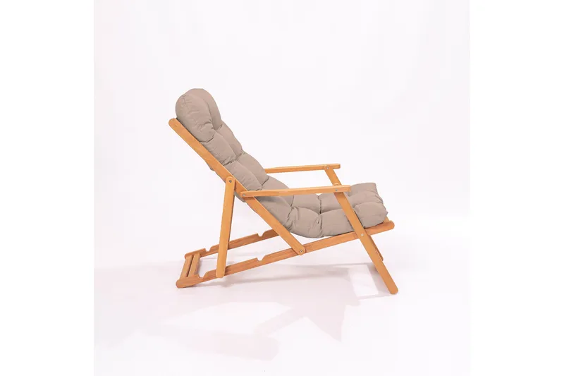 Gardellis Solstol 58x49 cm - Brun/Natur - Utemöbler - Utestolar & fåtöljer - Solstol